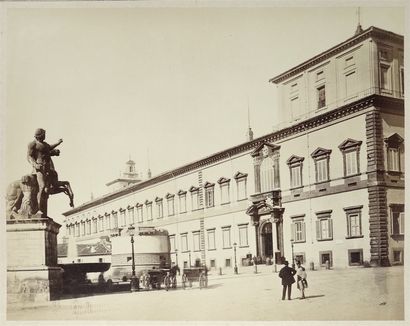 null Album Ricordo di Roma, Quirinale, Piazza Agonale (vulg. Navona), fin des années...
