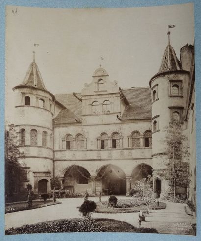 German Wolf Hôtel de Ville, monuments, sculptures de la ville de Constance (Konstanz,...