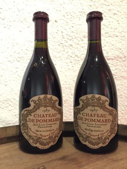 null 2 bouteilles Château de Pommard 1987, J-L. Laplanche,

niveaux : bon et 2 cm...