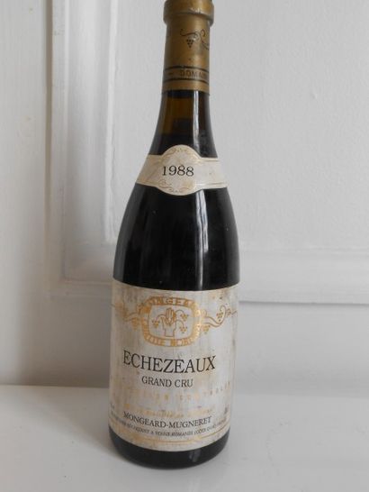null 1 bouteille Echezeaux grand cru 1988 Mongeard Mugneret

Niveau : base goulot,...