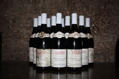 null 12 bouteilles Volnay 1er Cru Les Caillerets 2003

Domaine Michel Prunier et...
