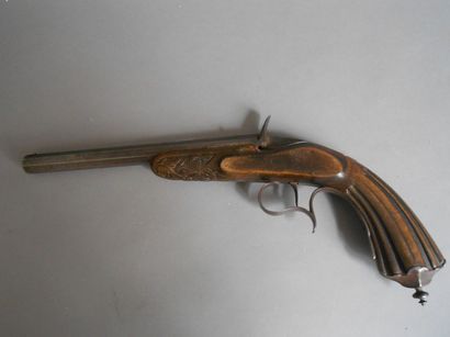 Pistolet à silex XIX° siècle

Long : 39 ...