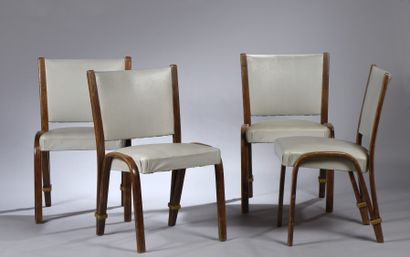Hugues STEINER

Suite de 5 chaises Bow-wood...