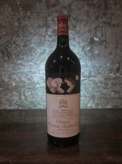 1 magnum Château Mouton Rothschild 1986