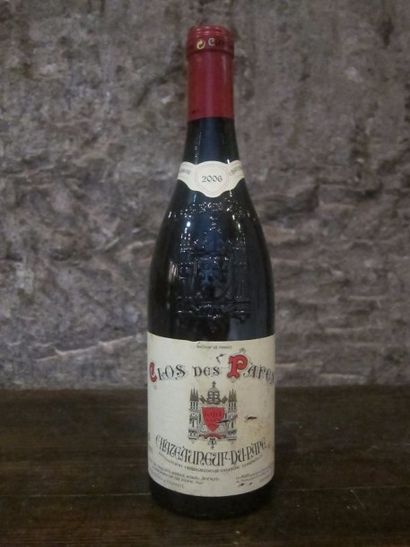 null 1 bouteille Chateauneuf du Pape Clos des Papes 2006