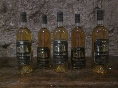 null 5 bouteilles Château Loustalot, Loupiac 1995

étiquettes décollées