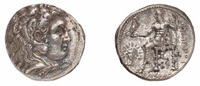 null ROYAUME. PHILIPPE III ARRHIDEE (323-316 av. J.C.). Tétradrachme d'argent frappé...