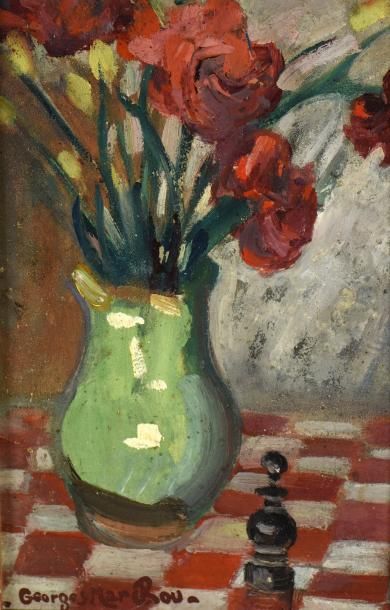null Georges MARCHOU (1898-1984)

"Vase de fleurs"

Huile sur panneau, signée en...