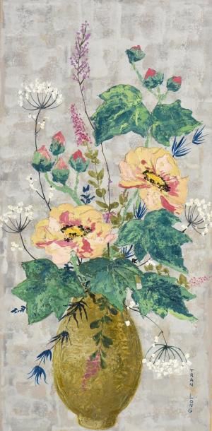 null Mara TRAN-LONG (1935)

"Bouquet de fleurs"

Huile sur papier, signée en bas...