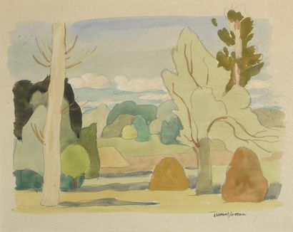 null Clément SERVEAU (1886-1972)

Paysage

Aquarelle signée en bas à droite

22 x...