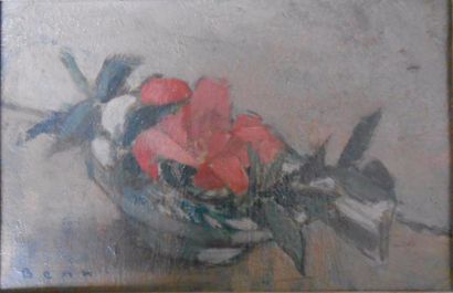 null BENN (1905-1989)

"Corbeille de fleurs" 

Huile sur panneau signé en bas à gauche

19,5...