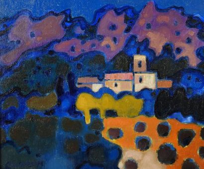 null Guy CHARON (1927)

"Paysage de Provence"

Huile sur toile, signée en bas à gauche

46...