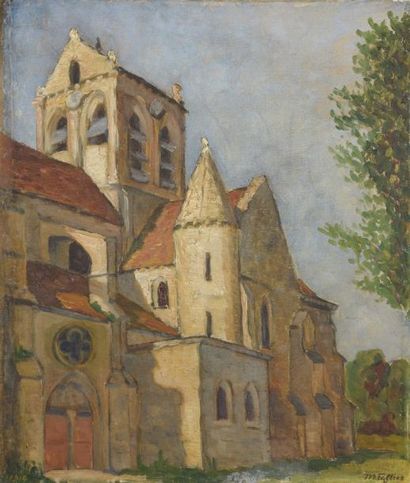 null Maurice FALLIES (1883-1965)

"Eglise"

Huile sur toile, signée en bas à droite

55...