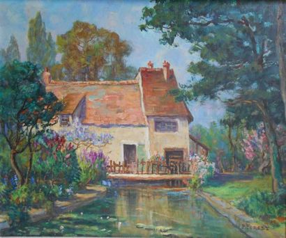 null Pierre FOREST (1881-1971)

"Le moulin à Lichon"

Huile sur toile signée en bas...