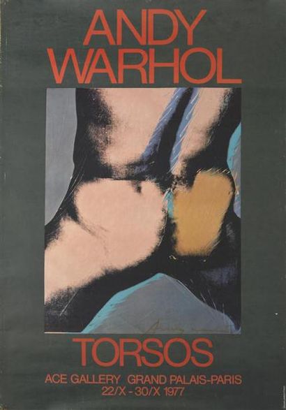 null D'après Andy WARHOL

Torsos, 1977

Affiche pour l'exposition au Grand Palais.

Tirage...