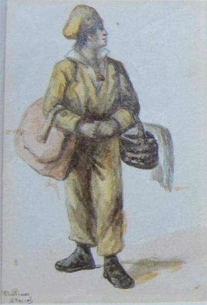 null Antoine PASCAL (1803-c.1859)

"La Promenade de Monsieur le Curé"

Aquarelle...