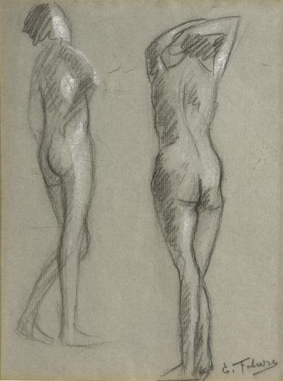 null Joseph LICHTENAUER (1876-1966)

"Etude de femme"

fusain et pastel sur papier...