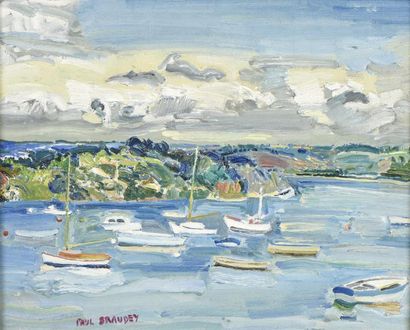 null Paul BRAUDEY (1930)

Paysage breton

Huile sur toile, signée en bas à gauche

33...