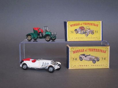 null MODELS of YESTERYEAR by LESNEY : MERCEDES BENZ 1928, blanche, n° Y 10 (Ab)....