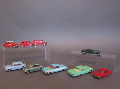 null 9 voitures berlines - cabriolet - rallye dont CORGI TOYS - SPOT ON - DTA.