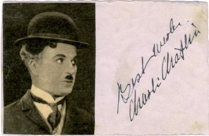 CHAPLIN Charlie (Charles Spencer, dit) [Londres, 1889 - Vevey, 1977] Acteur et réalisateur...