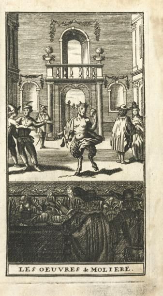 MOLIERE Les Oeuvres de monsieur de Molière. Nouv. éd., rev., corrig. et augm., d'une...