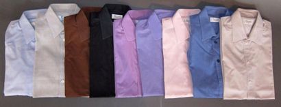 CHARVET- CYC

Lot de 9 chemises en coton...