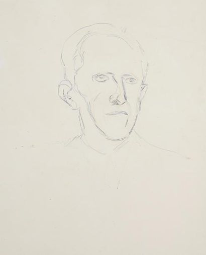 null Georges GIMEL (1898-1962)

"Etude pour un portrait

Fusain sur papier