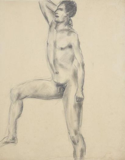 null Georges GIMEL (1898-1962)

Etude d'homme

Fusain sur papier.

43 x 34 cm