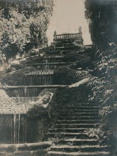 Photographe militaire amateur Jardins et fontaines en Italie, Temple dit de la Sybille,...