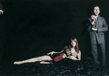 Odile Monserrat Serge Gainsbourg et Jane Birkin chez eux, Paris, 1970.
Épreuve couleurs...