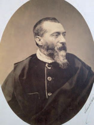 Pierre Petit (1831-1909) Portrait du journaliste et écrivain Alphonse Karr, vers...