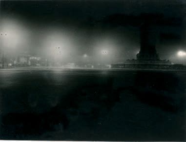 ODF La Place de la Bastille la nuit, 1951. Deux épreuves argentiques d'époque, 242x180...