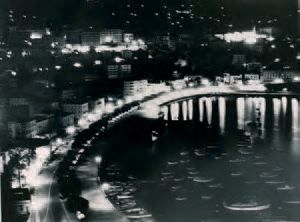 Photo Erdé Monte-Carlo la nuit, années 1960. Trois épreuves argentiques d'époque,...