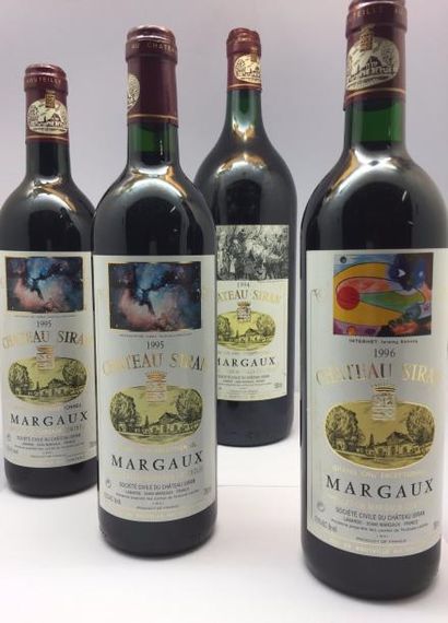 null Château Siran

 : 

- 1 magnum, 1994

- 2 bouteilles, 1995

- 1 bouteille, ...