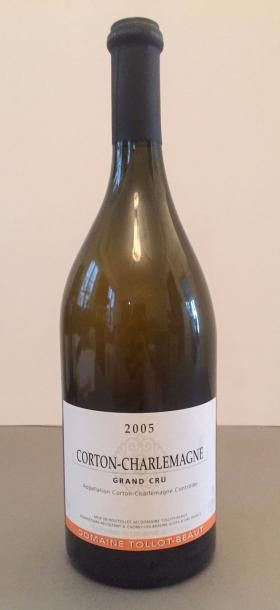 null 1 bouteille Corton-Charlemagne, Grand Cru, Domaine Tollot-Beaut, 2005