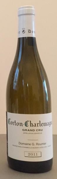 null 3 bouteilles Corton-Charlemagne, Grand Cru, Domaine Georges Roumier, 2011