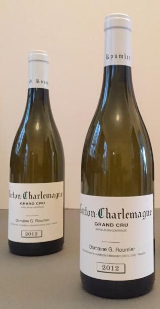 null 2 bouteilles Corton-Charlemagne, Grand Cru, Domaine Georges Roumier, 2012