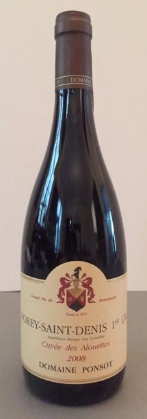 null 1 bouteille Morey-Saint-Denis, 1er cru "les alouettes", Domaine Ponsot, 200...
