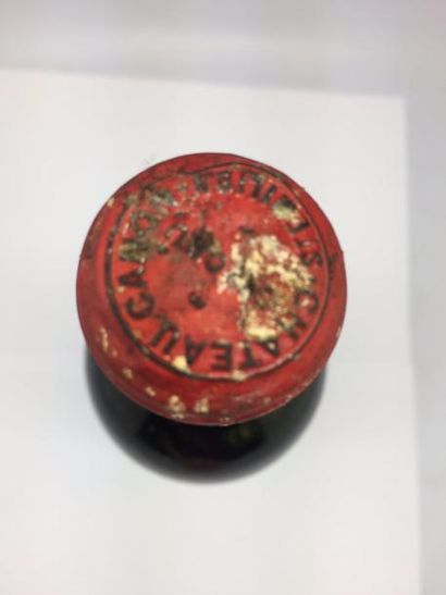 null 2 Bouteilles Château Canon, Saint-Emilion, 1955, bas de l'épaule, étiquette...