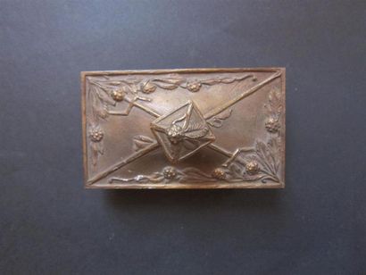 null Porte-buvard en bronze à décor de branches de maronnier signé Jacquelin

Art-Nouveau

8...