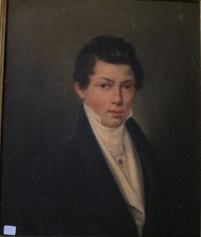 null Ecole française du 19ème siècle

"Portrait d'homme"

54 x 44 cm à vue