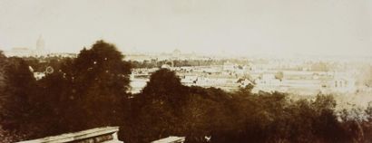 Emile zola (1840-1902) Panorama de Paris prit de la colline de Passy.
Zola utilisa...