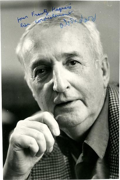 BOUDARD Alphonse [Paris, 1925 - Nice, 2000], romancier français Photographie dédicacée....