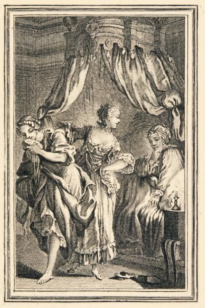 LA FONTAINE Contes et Nouvelles en vers. Amsterdam, 1764. 2 vol. in-8, portrait,...