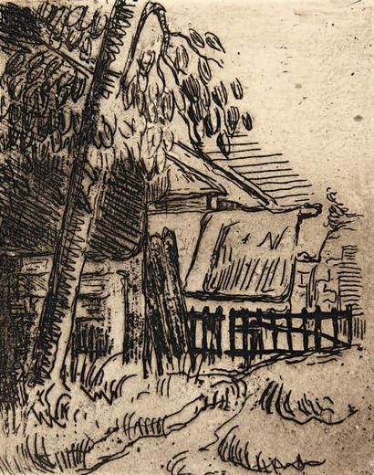 Cézanne Mirbeau, Octave, etc. Paris, Bernheim-Jeune, 1914. In-folio, demi-vélin à...