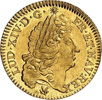 null LOUIS XIV (1643-1715). Louis d'or à l'écu de France 1690 DIJON (P). 6,73 g.
A/...