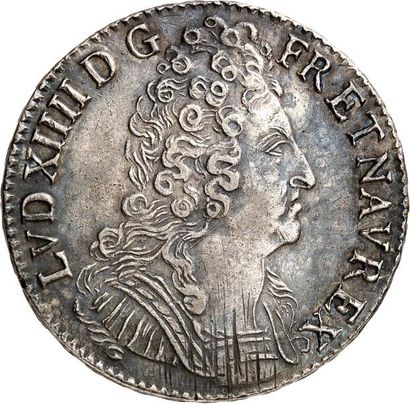 null LOUIS XIV (1643-1715). Écu aux trois couronnes 1710 LIMOGES (I). 30,44 g.
A/...