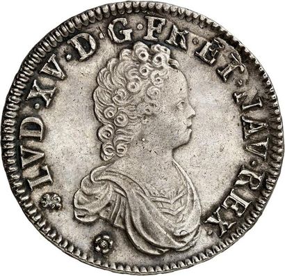 null LOUIS XV (1715-1774). Écu dit “Vertugadin” 1718 NANTES (T). 30,59 g.
Même description....