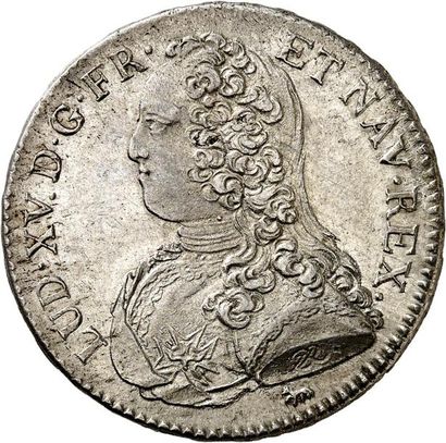 null LOUIS XV (1715-1774). Demi-écu aux rameaux d'olivier 1726 PARIS (A). 14,73 g.
Même...